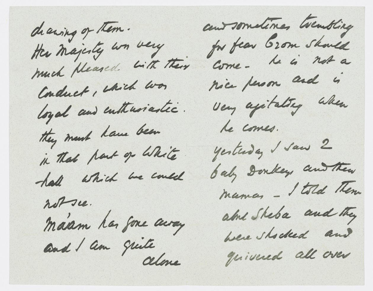 Levél a művész unokájának, Angela Thirkellnek (ceruza papíron) alkotó: Edward Burne Jones