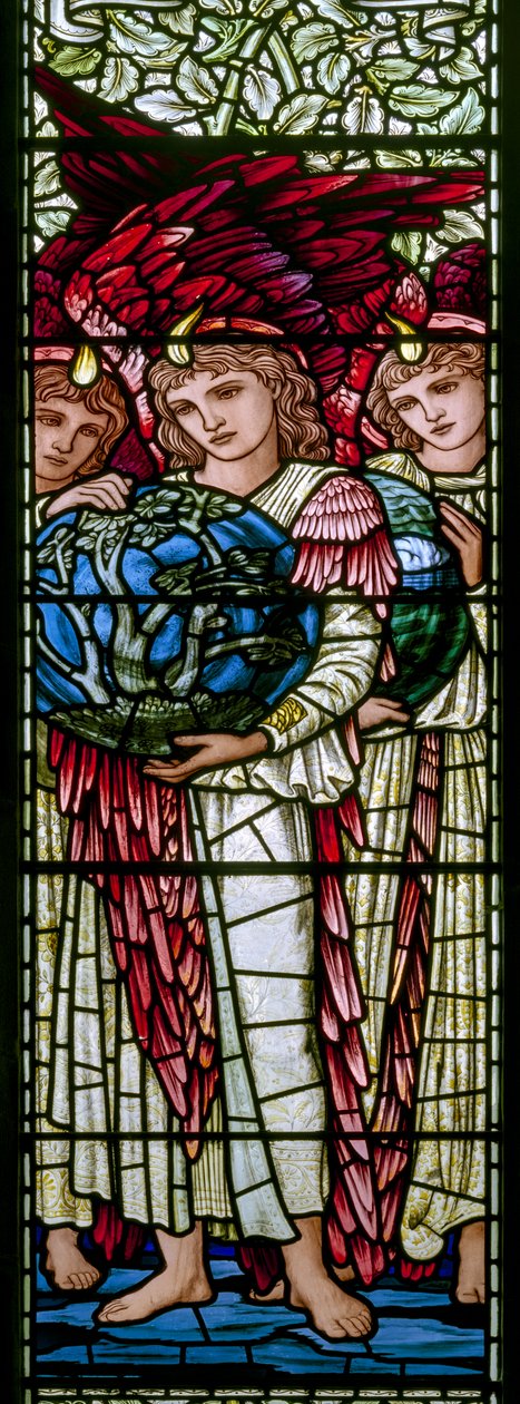 Oxford Harris Manchester College, Morris & Co., Edward Burne-Jones, The Days Of Creation, 1895 alkotó: Edward Burne Jones