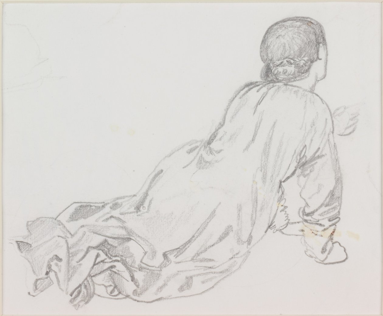 Fekvő ábra alkotó: Edward Burne Jones