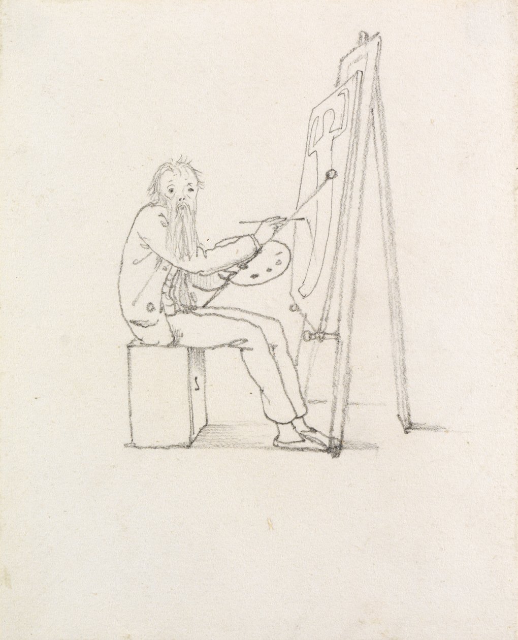 Önkarikatúra, 1874 alkotó: Edward Burne Jones