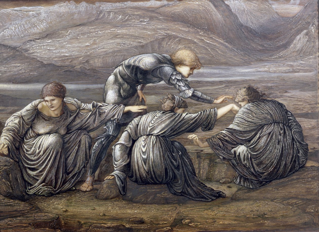 Study for Perseus and the Graiae, 1880 (lásd még: 80764) alkotó: Edward Burne Jones