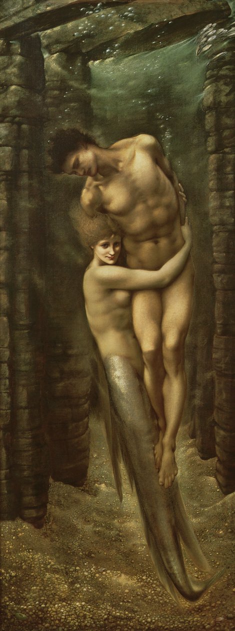 A tenger mélységei, 1886 alkotó: Edward Burne Jones