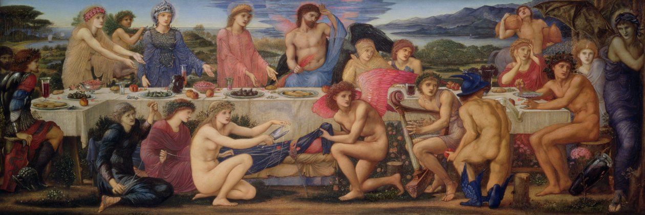 Peleusz ünnepe alkotó: Edward Burne Jones