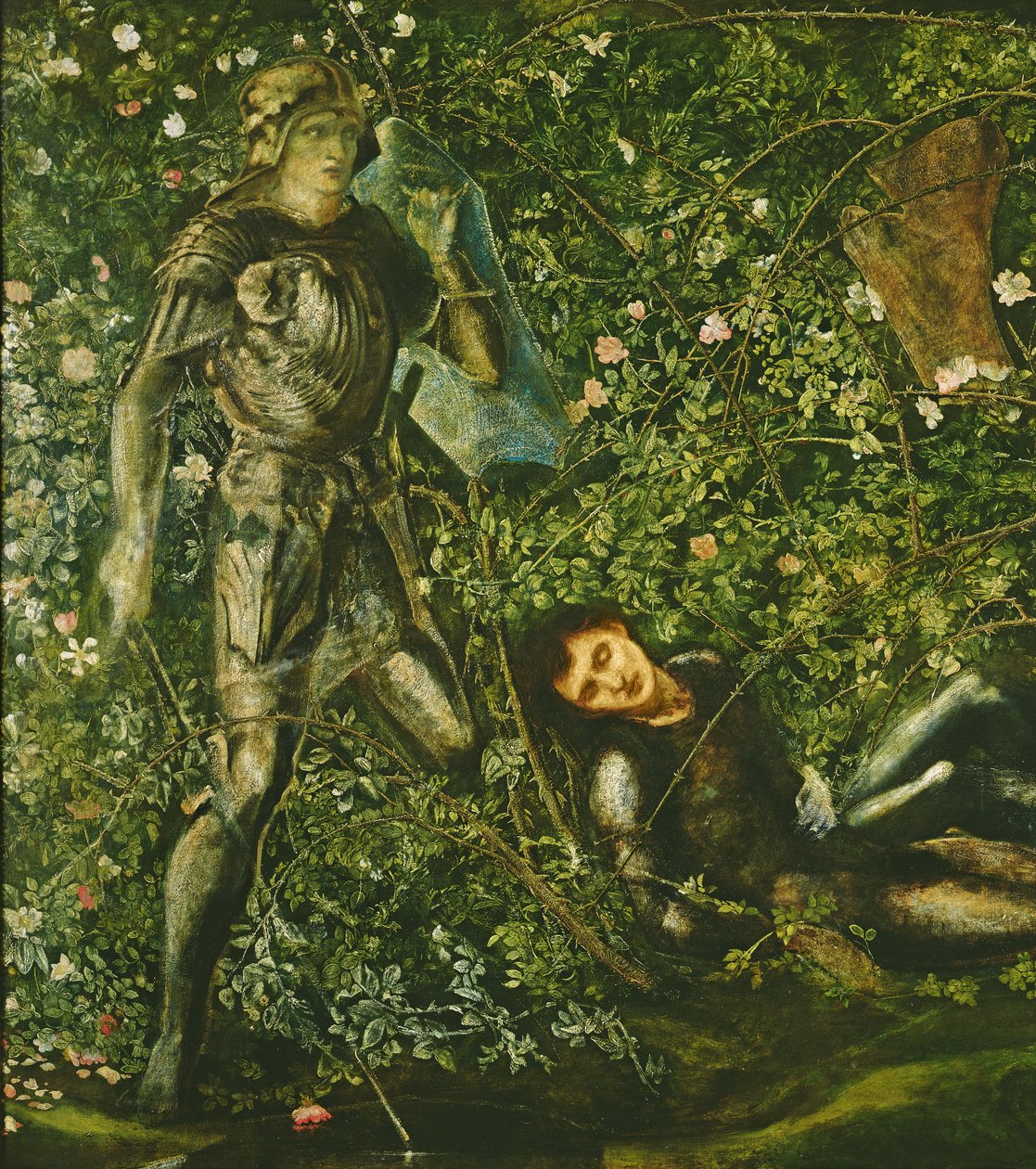A Knights and the Briar Rose, 1869 alkotó: Edward Burne Jones