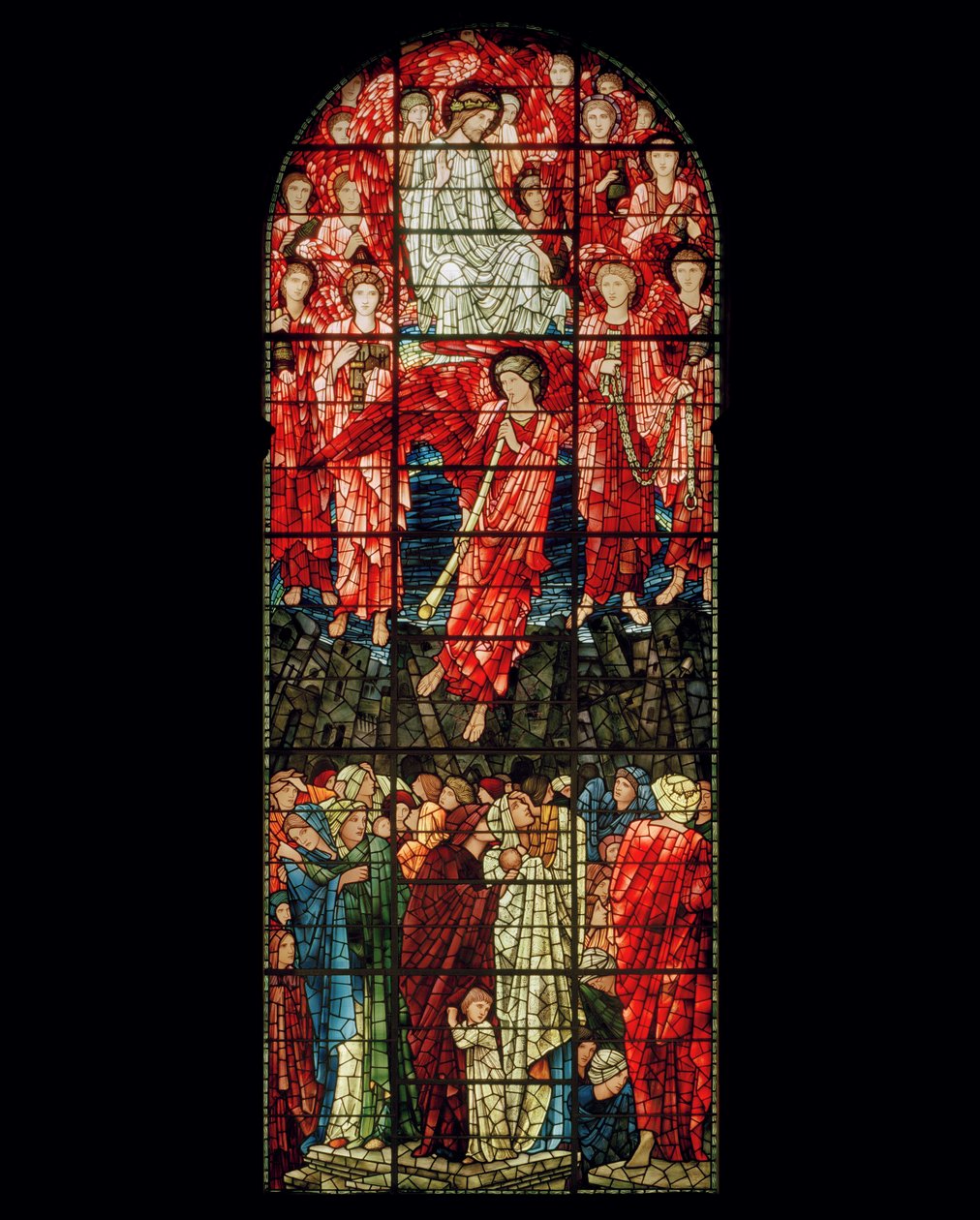 Az utolsó ítélet ablaka, 1897 (festett üveg) alkotó: Edward Burne Jones