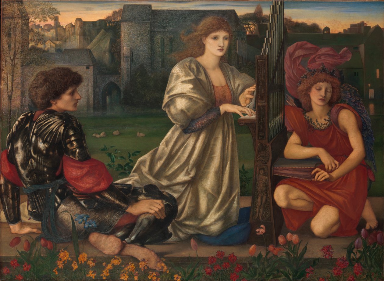 A szerelmes dal, 1868-77 alkotó: Edward Burne Jones