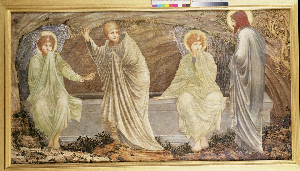 A feltámadás reggele, 1882 alkotó: Edward Burne Jones