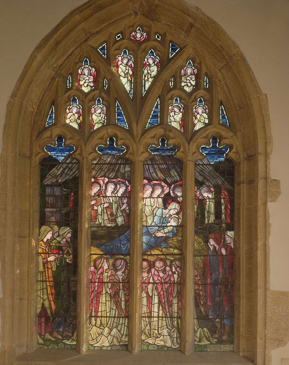Születés, 1862 alkotó: Edward Burne Jones