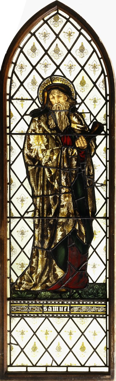 Sámuel próféta, Morris & Co, 1868 alkotó: Edward Burne Jones