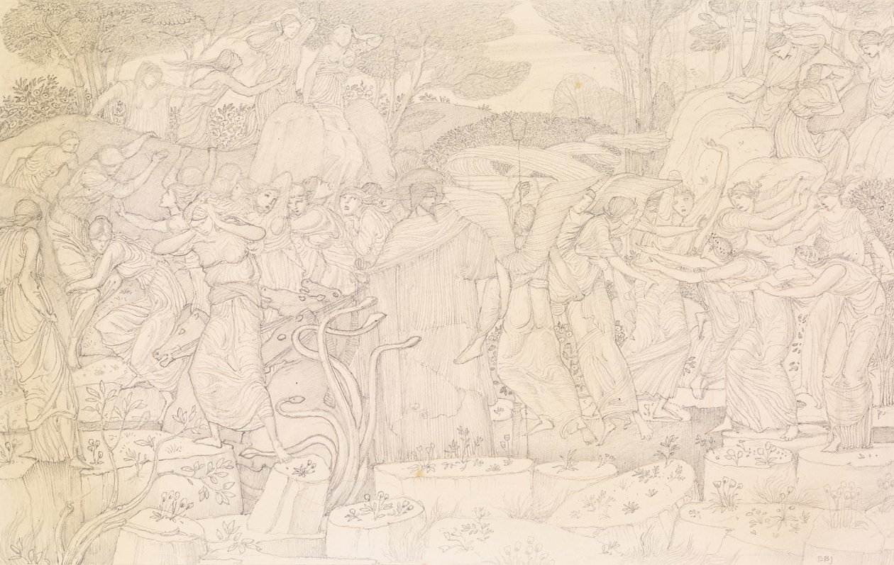 Proserpina megerőszakolása alkotó: Edward Burne Jones