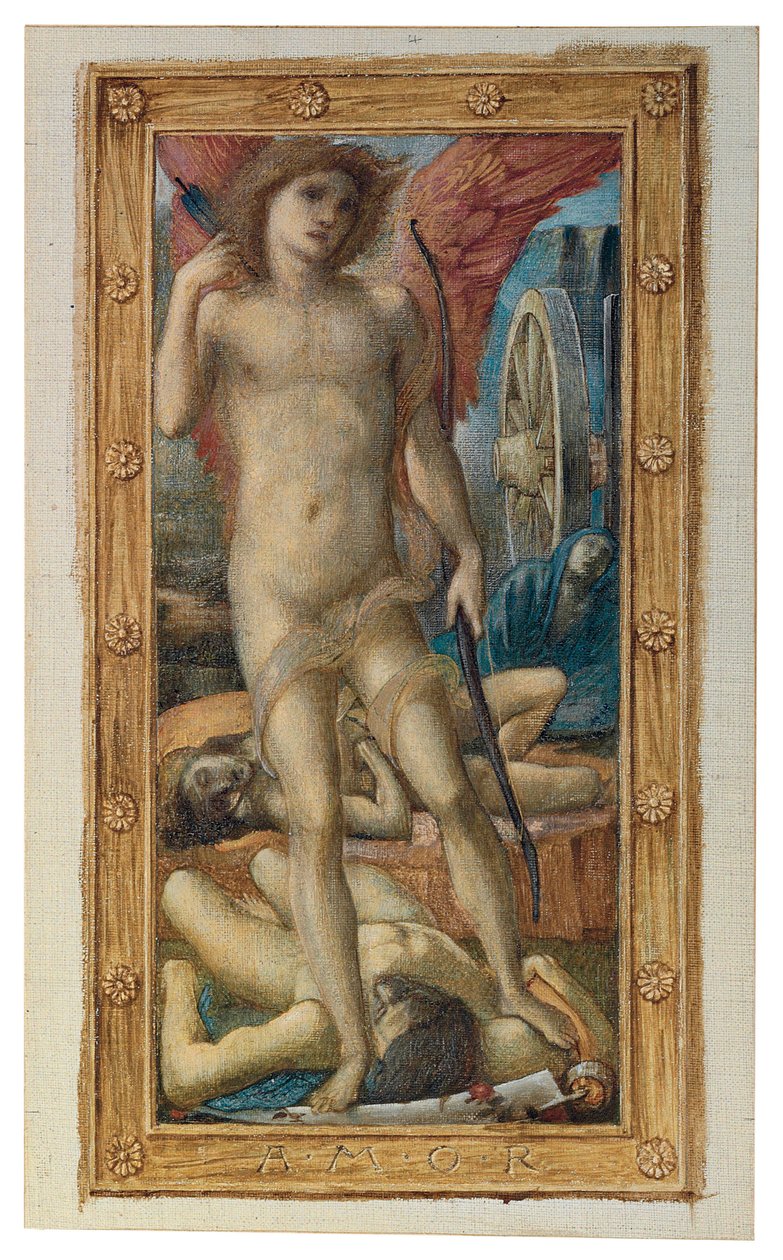 A szerelem diadala alkotó: Edward Burne Jones