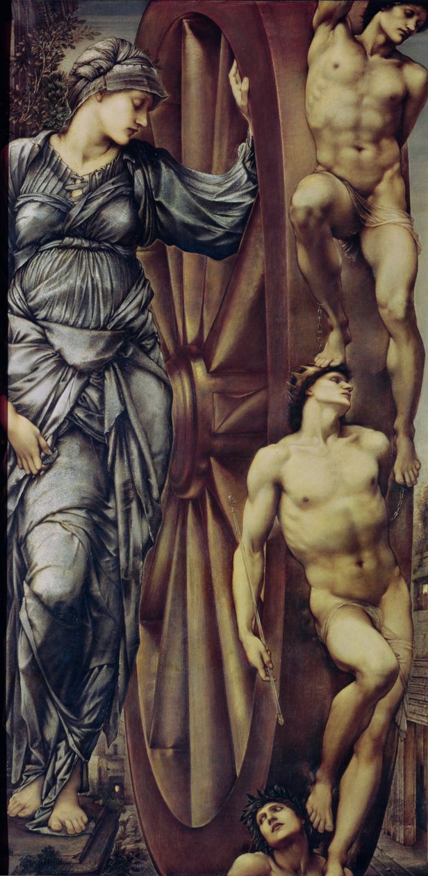 A szerencsekerék alkotó: Edward Burne Jones