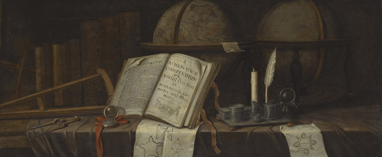 Vanitas csendélet alkotó: Edward Collier
