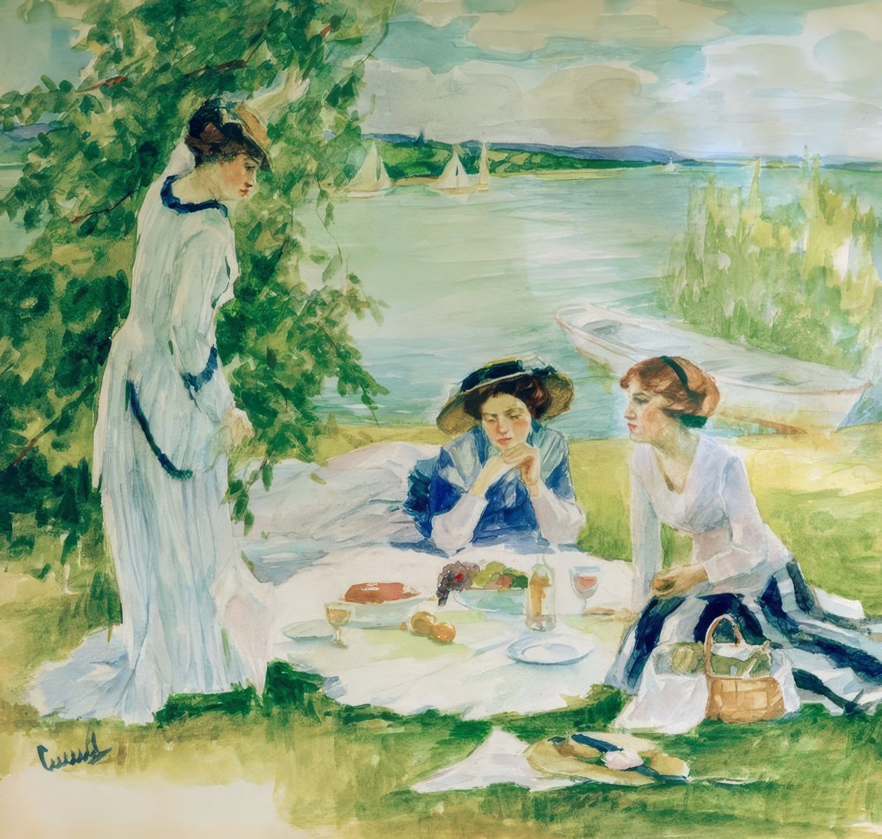 A piknik alkotó: Edward Cucuel
