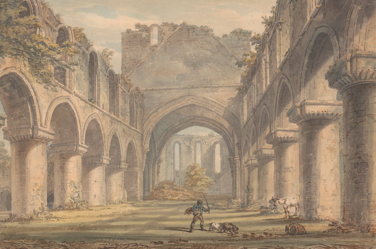 Buildwas Abbey, Shropshire alkotó: Edward Dayes