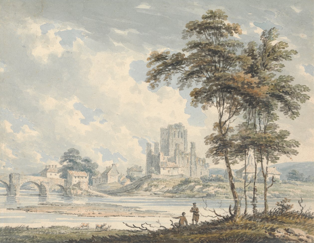 Kelso apátság, Roxburghshire alkotó: Edward Dayes