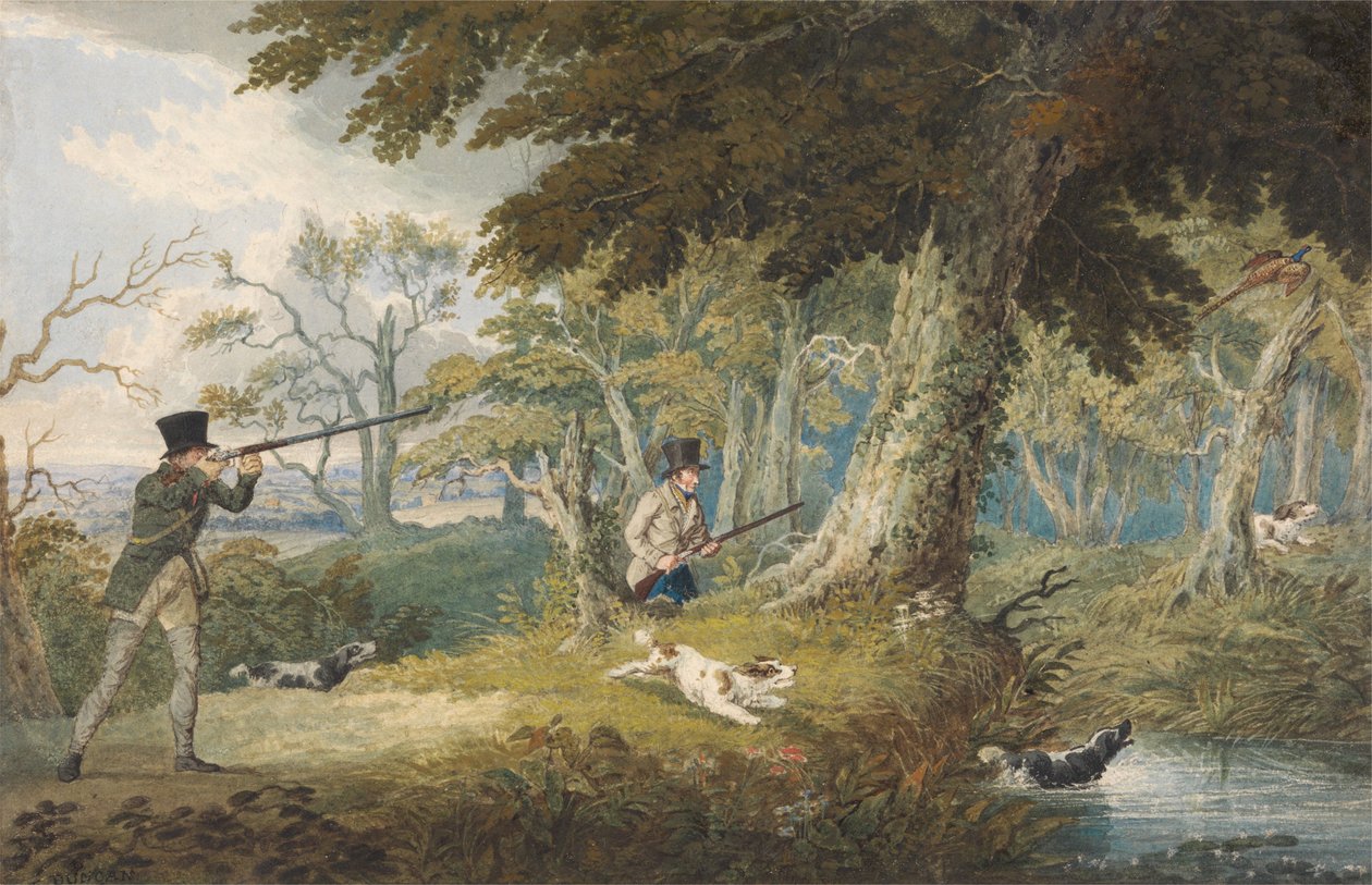 Fácánvadászat alkotó: Edward Duncan
