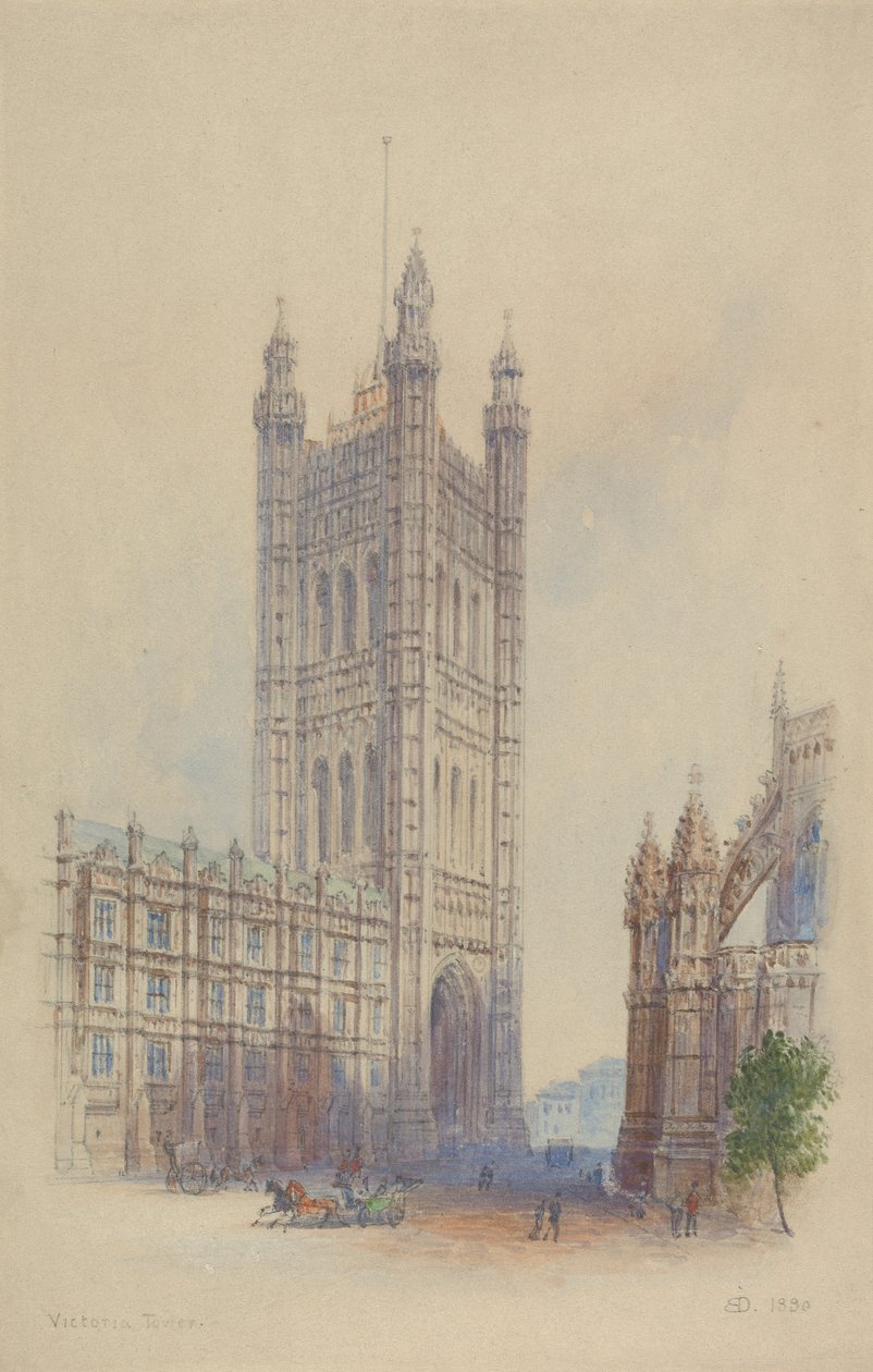 Victoria-torony alkotó: Edward Duncan