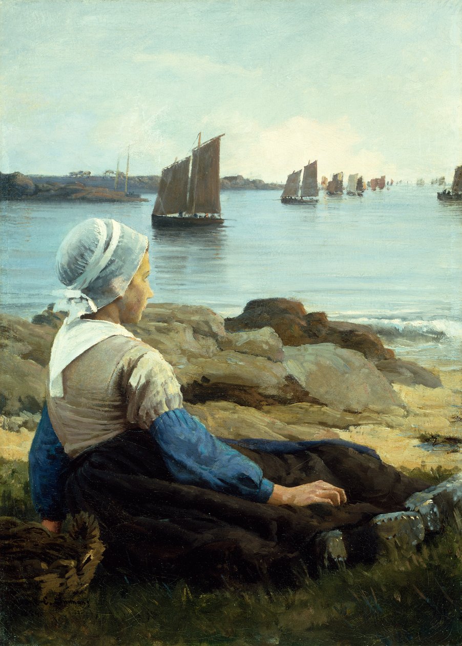 Visszatérésére várva alkotó: Edward Emerson Simmons