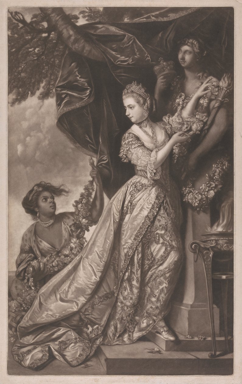 Lady Elizabeth Keppel és egy szolgáló alkotó: Edward Fisher