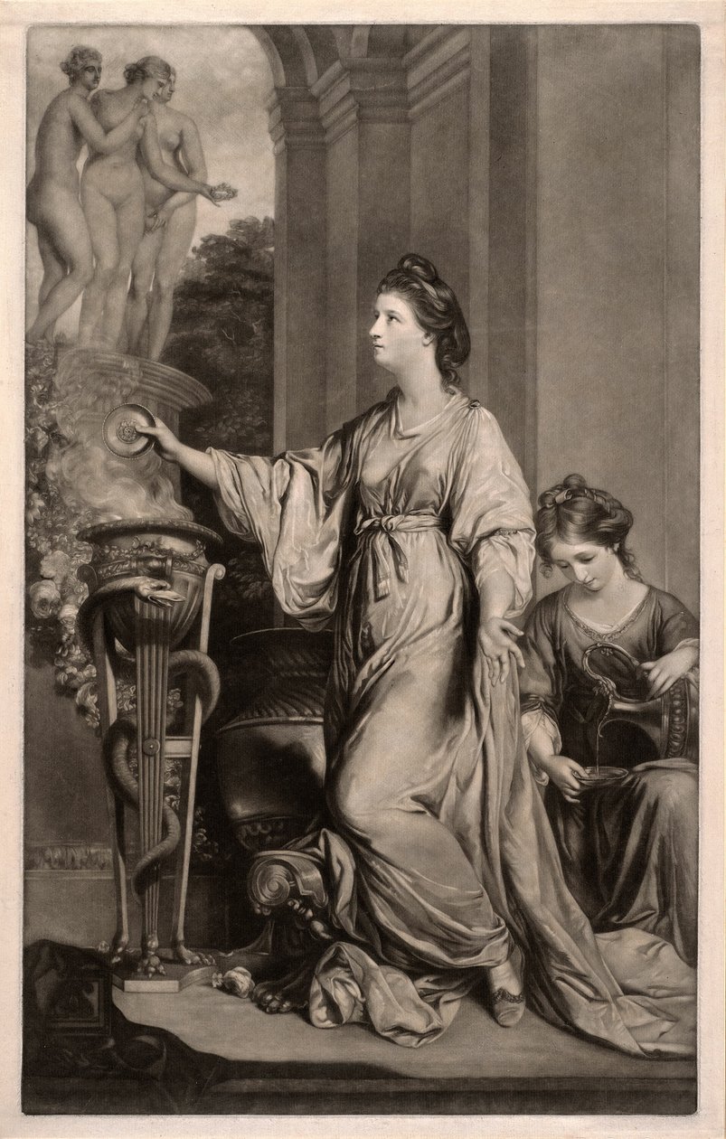 Lady Sarah Bunbury alkotó: Edward Fisher