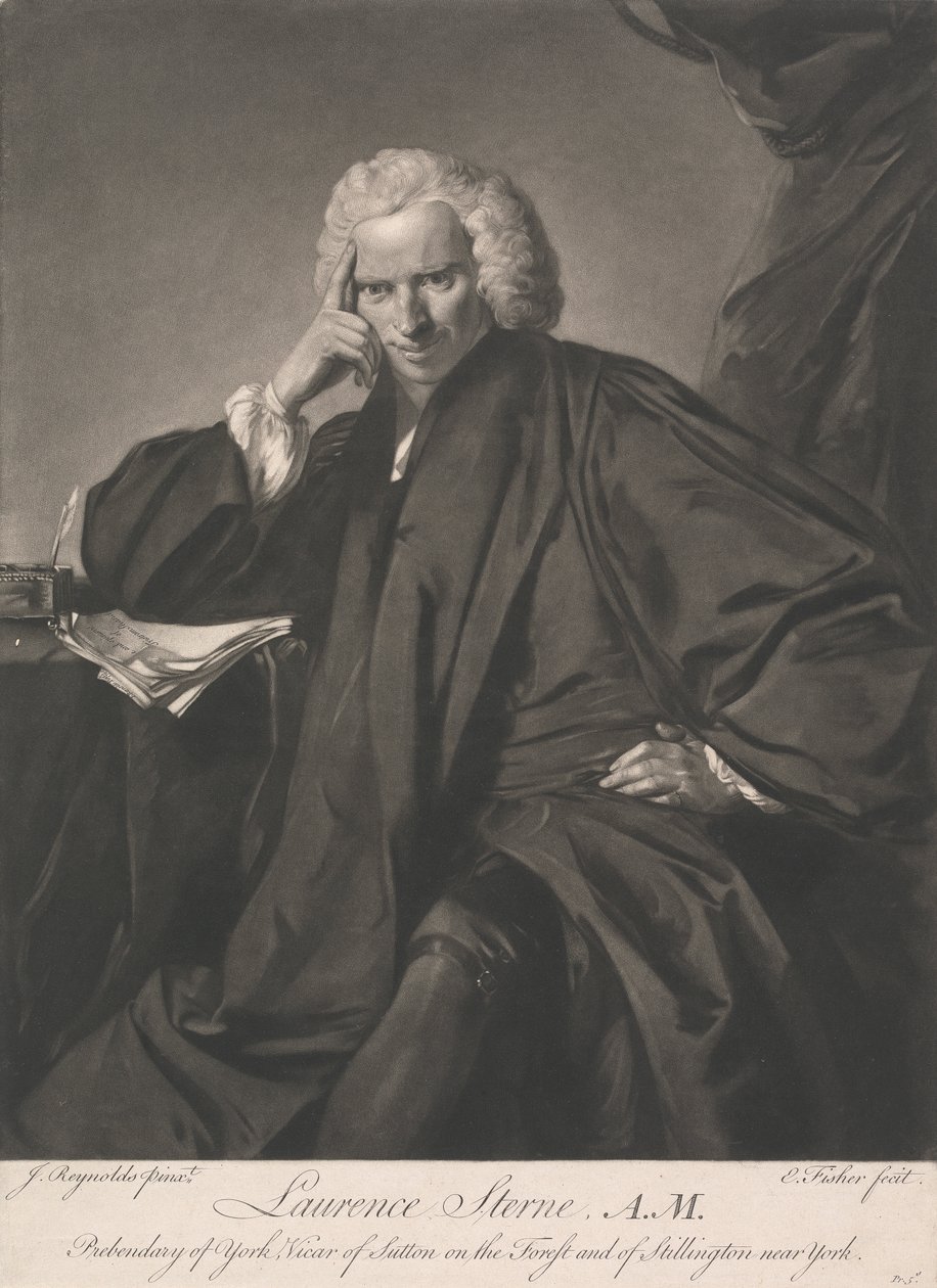 Laurence Sterne, A.M. alkotó: Edward Fisher