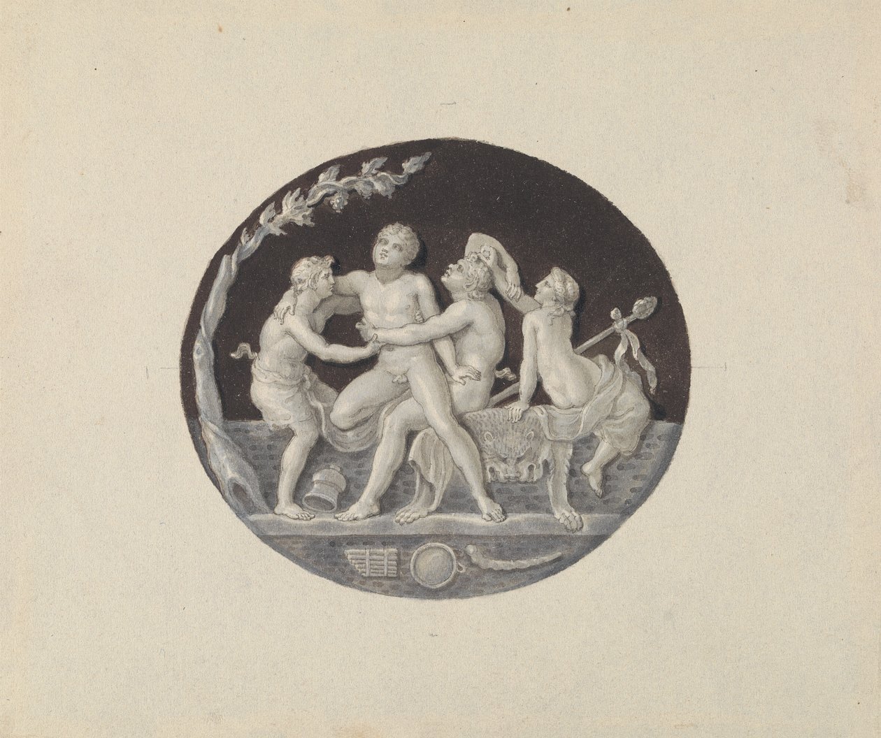Bacchanalia alkotó: Edward Francis Burney