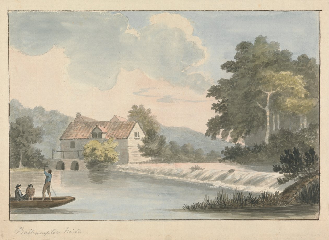Bathampton malom alkotó: Edward Francis Burney
