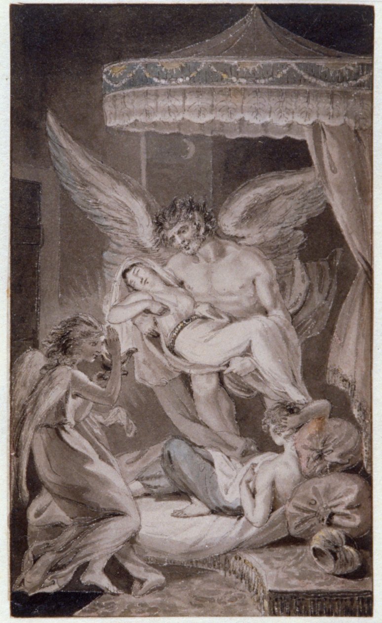 „Genius Bearing the Soul Aloft”, 1780-1848 alkotó: Edward Francis Burney