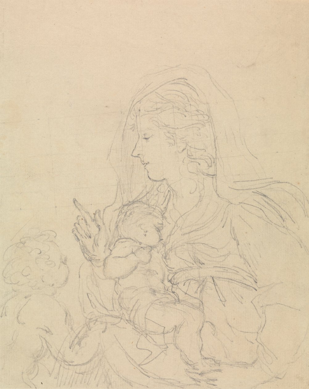 Madonna és gyermeke alkotó: Edward Francis Burney