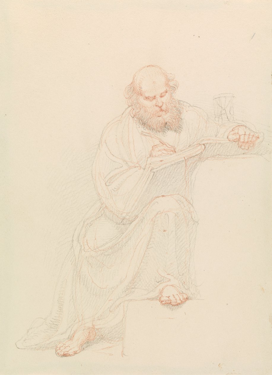 Szent Jeromos írás alkotó: Edward Francis Burney