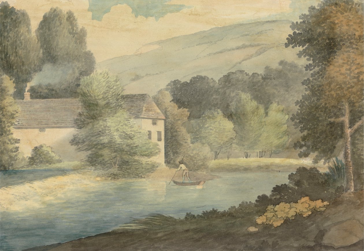 A csónakos alkotó: Edward Francis Burney
