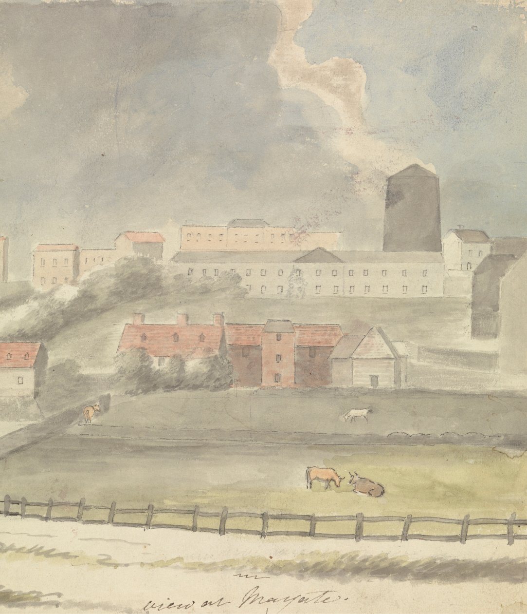 Nézd meg Margate-nél alkotó: Edward Francis Burney