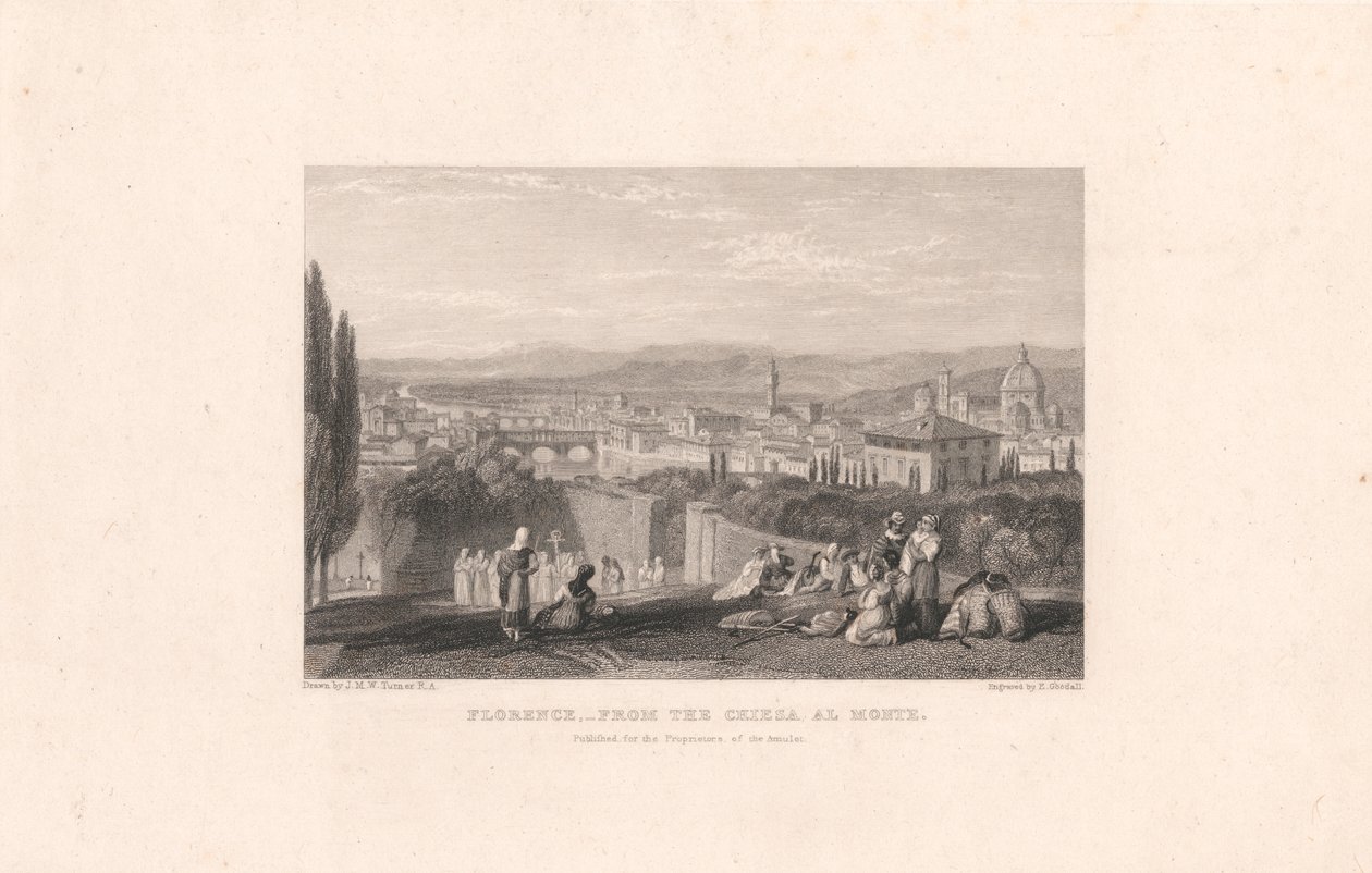 Firenze a Chiesa al Monte-ból alkotó: Edward Goodall