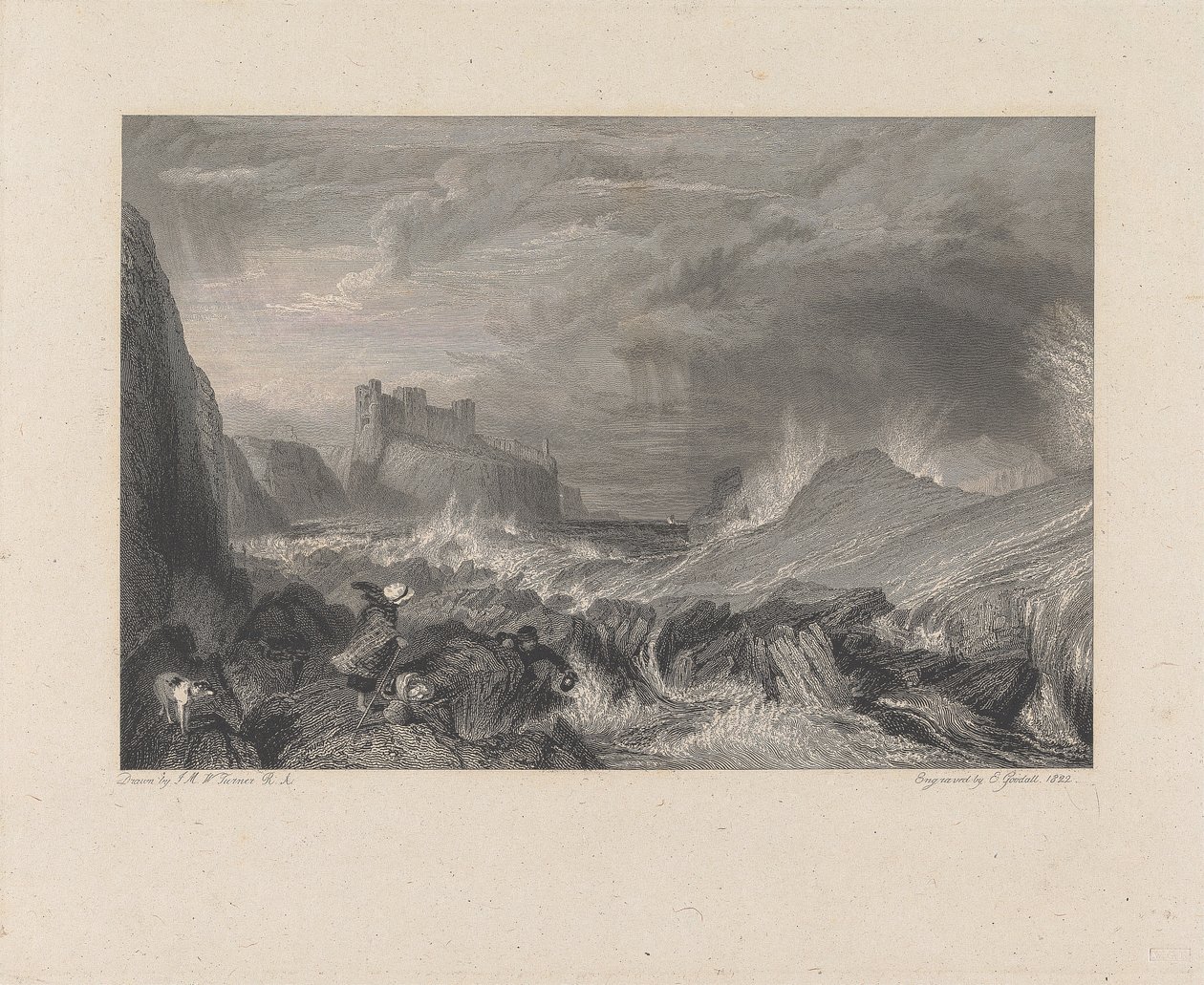 Tantallon kastély alkotó: Edward Goodall