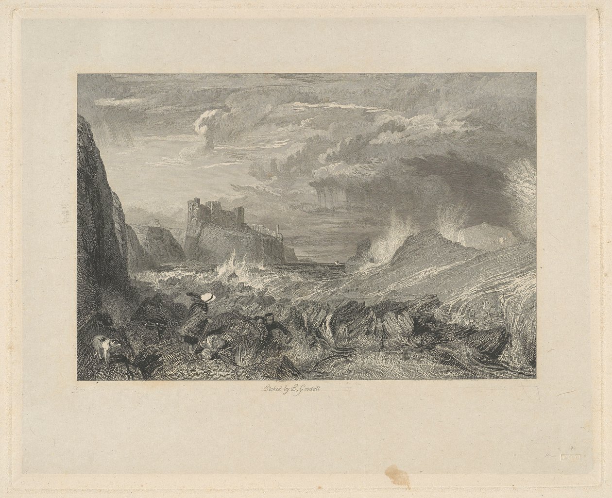 Tantallon kastély alkotó: Edward Goodall