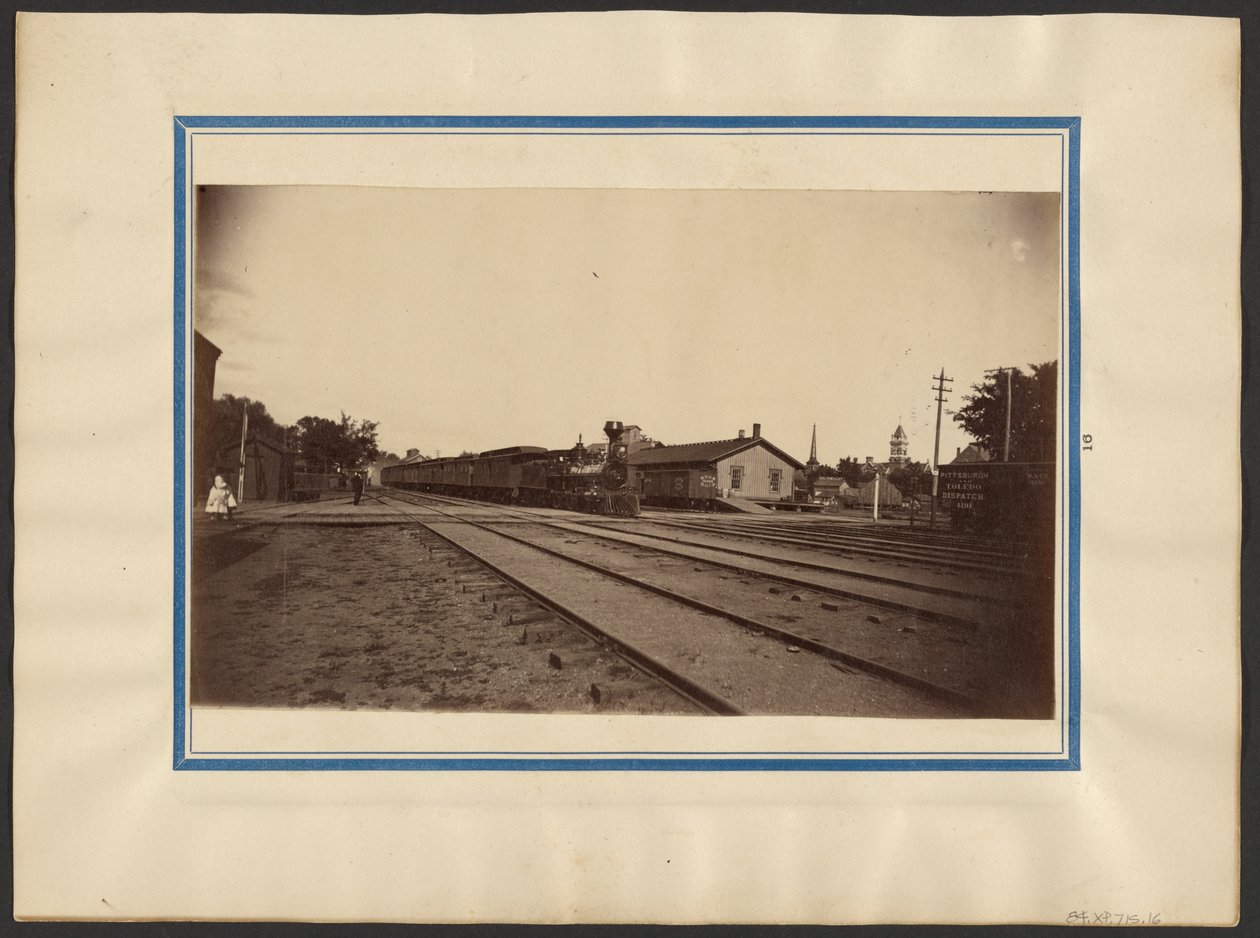 [Vasútállomás, Maple City] alkotó: Edward H. Hart
