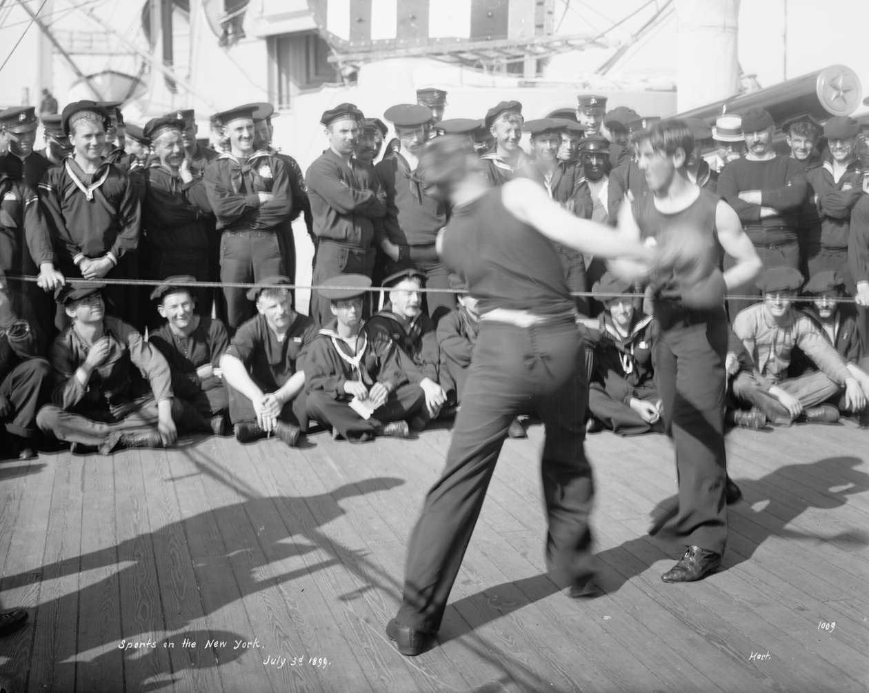 Sport a New Yorkban, 1899 alkotó: Edward H. Hart