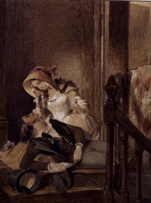 A Swoon (akvarell) alkotó: Edward Henry Corbould