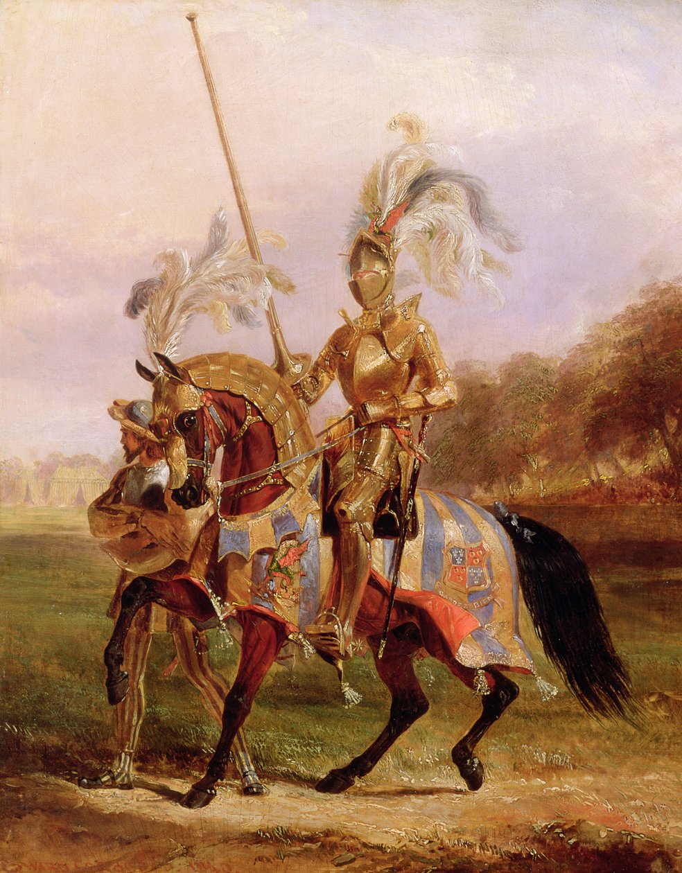 Eglintonnál, a Verseny Uránál, 1840 alkotó: Edward Henry Corbould
