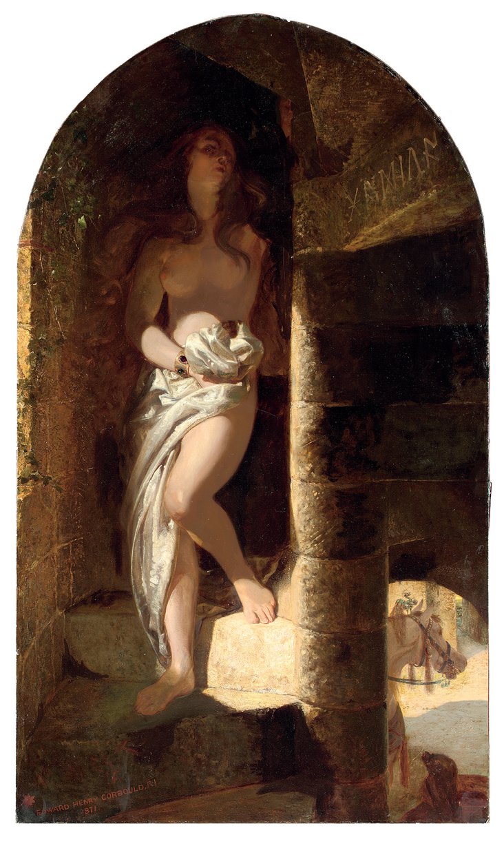 Lady Godiva alkotó: Edward Henry Corbould