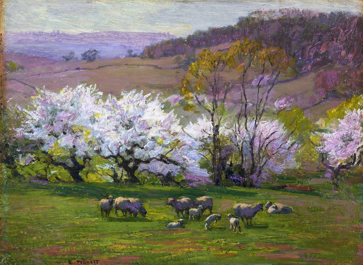 Virágzás ideje, alkotó: Edward Henry Potthast