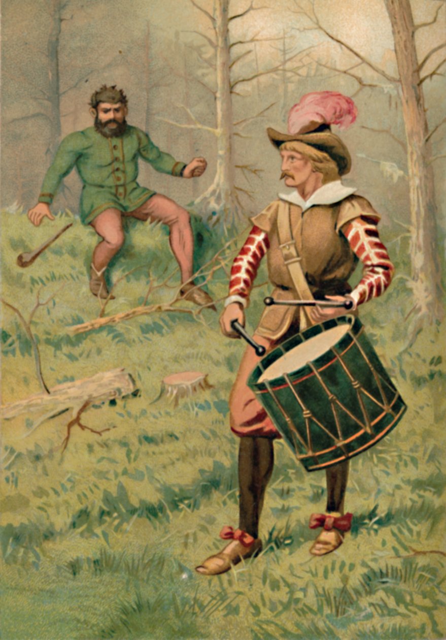 A dobos és az óriás, 1901 alkotó: Edward Henry Wehnert