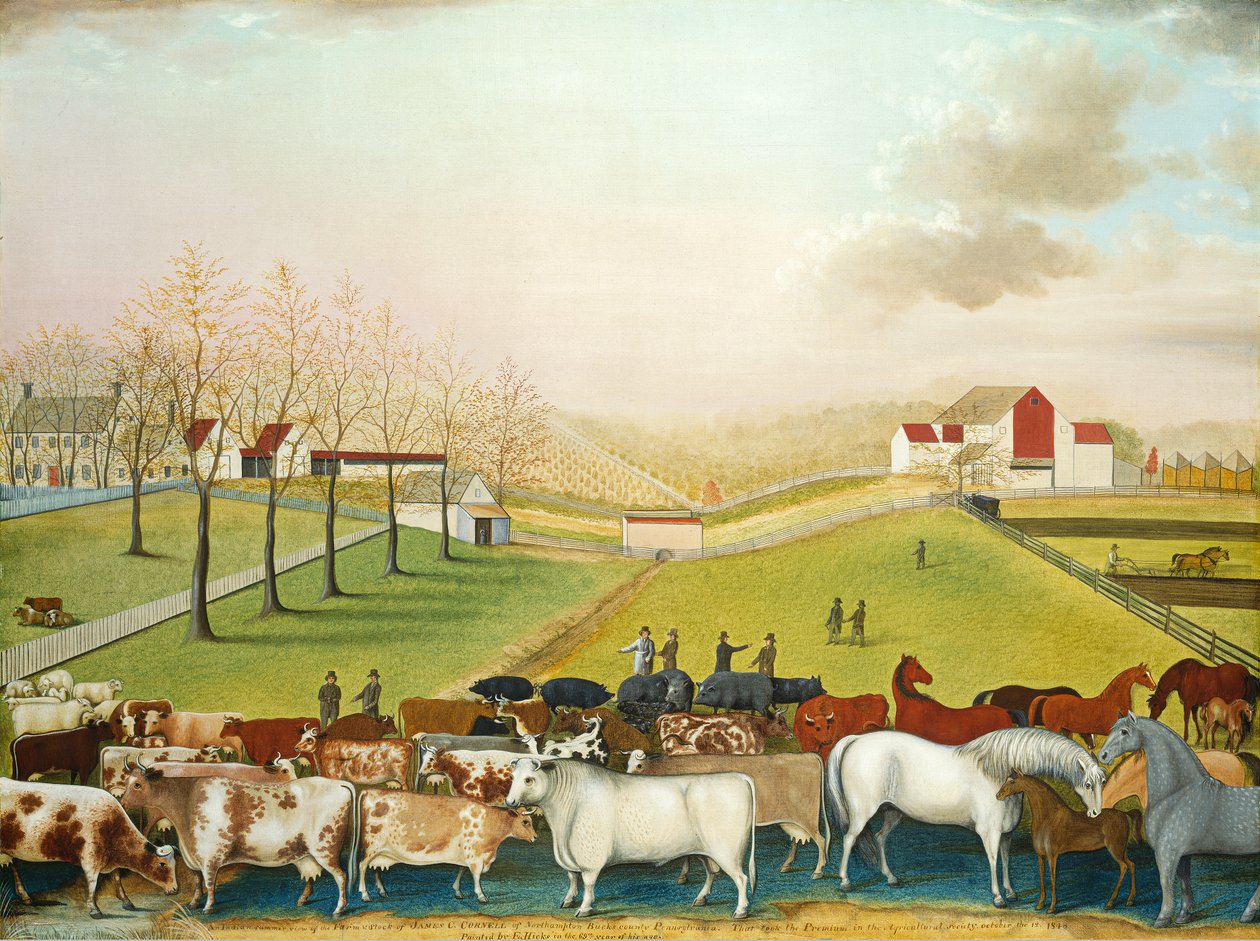 A Cornell Farm alkotó: Edward Hicks