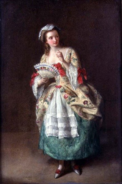 Bálhoz öltözve alkotó: Edward Hughes