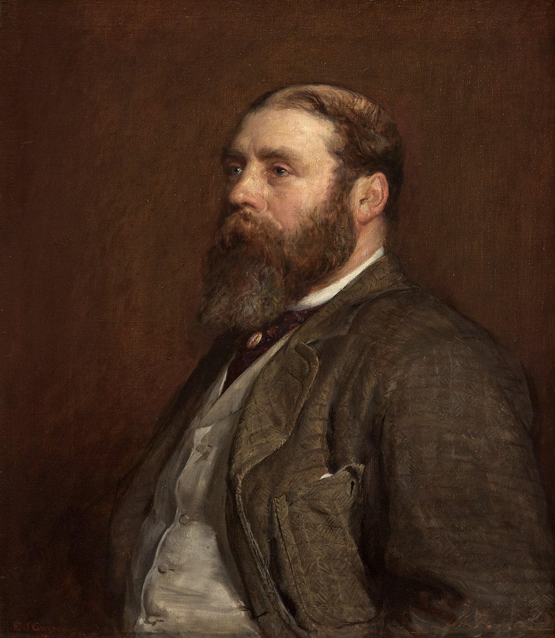 William Henry Wills, Esq., M.P. (Lord Winterstoke), 1880 körül (olaj, vászon) alkotó: Edward John Gregory