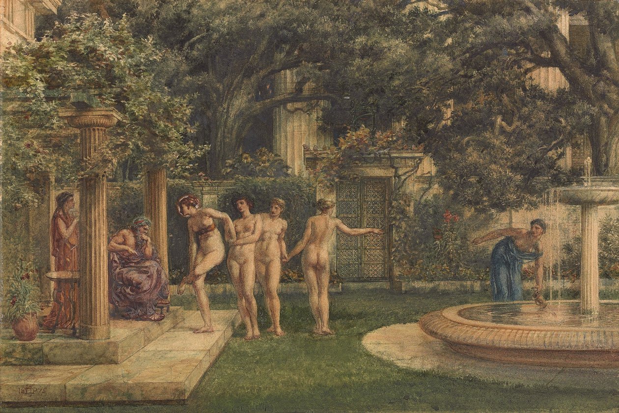 Látogatás Aesculapiusnál, 1875 alkotó: Edward John Poynter