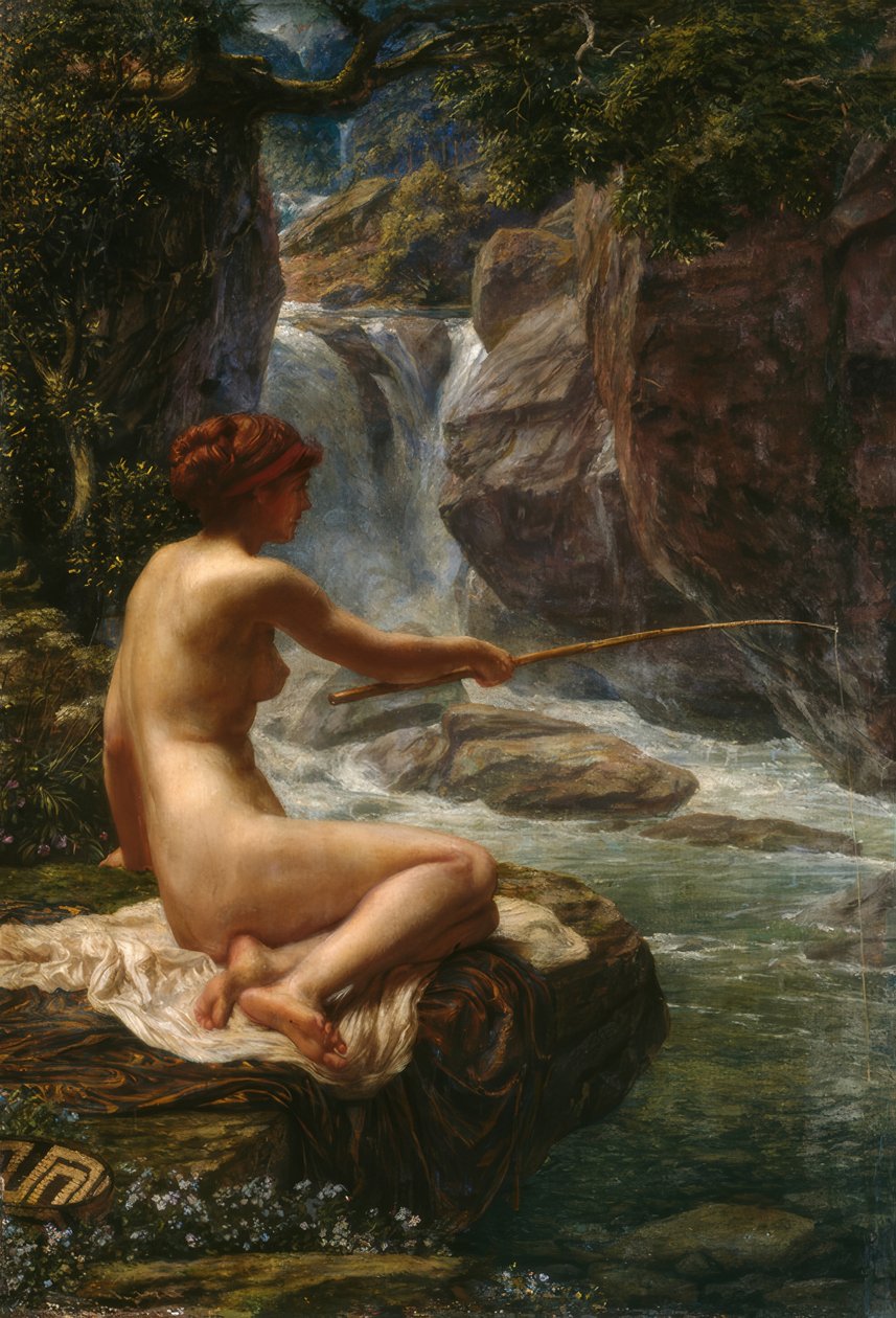 A patak nimfája alkotó: Edward John Poynter