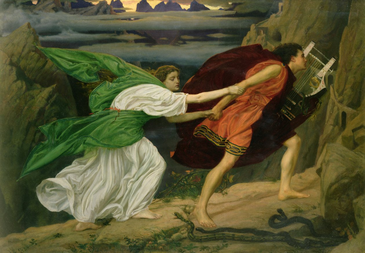 Orpheus és Eurydice, 1862 alkotó: Edward John Poynter