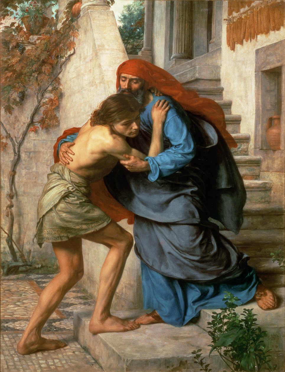 A tékozló fiúk visszatér, 1869 alkotó: Edward John Poynter